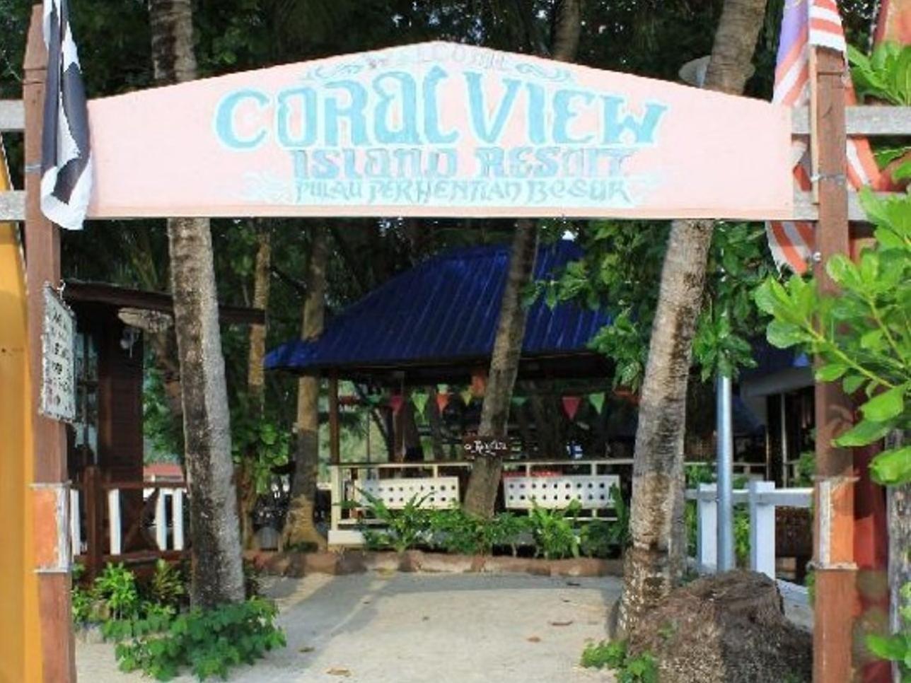 Coral View Island Resort Kampong Pasir Hantu Exterior foto